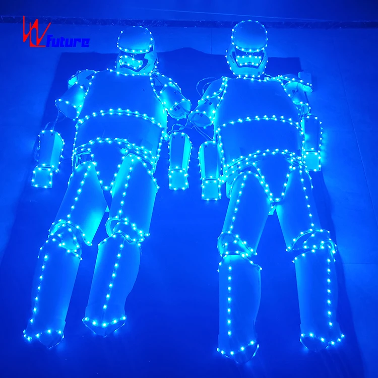 led stage luminous performance clothing costumes Robot Costume For Unisex