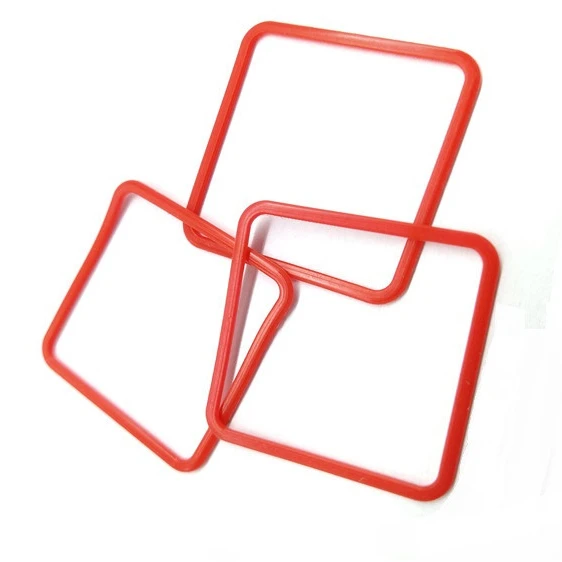 Customized Silicone rubber parts Different Shape Waterproof Sealing O Ring for Electronic Accessories