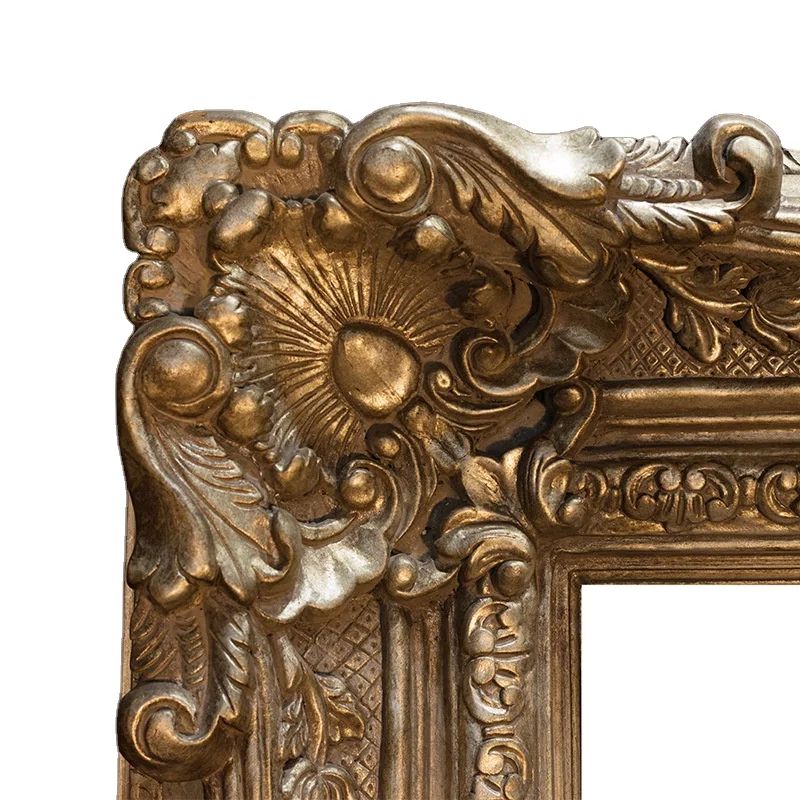 
MOK Ornate frame length stand wide antique big large wall full body project mirror 