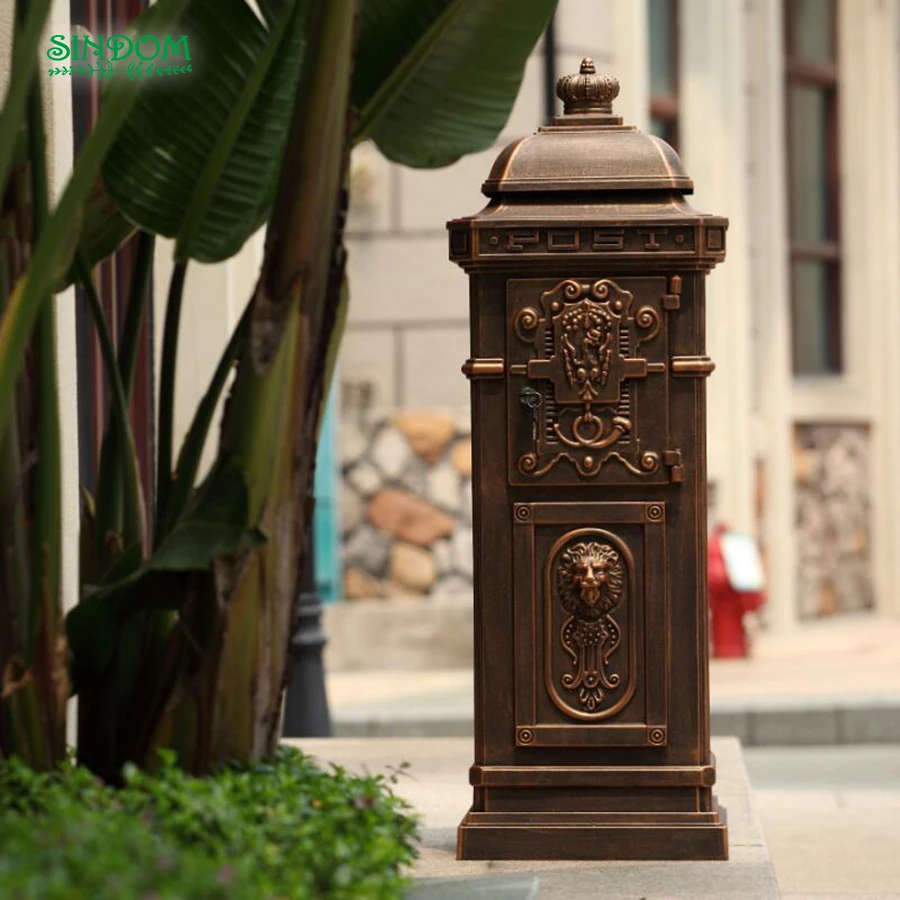 Оптовая продажа 2020, высококачественный алюминиевый почтовый ящик с большим объемом