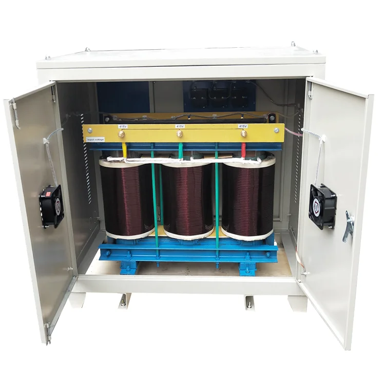 Factory direct 2022 New product Top 5 Manufacture 100Kva 480v to 415v 3 Phase Dry Type Step Down Transformer Price