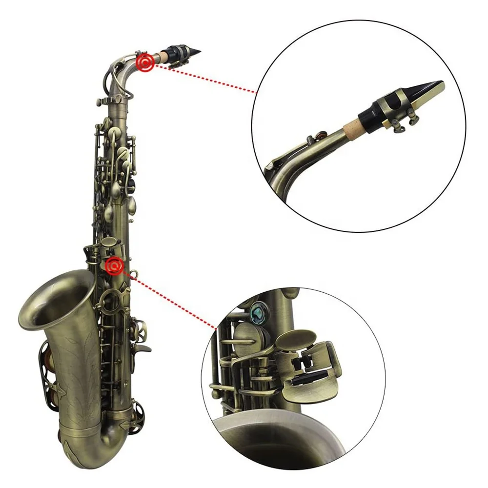 SEASOUND OEM Professional Vintage Alto Saxophone Woodwind Instrument JYAS102VG