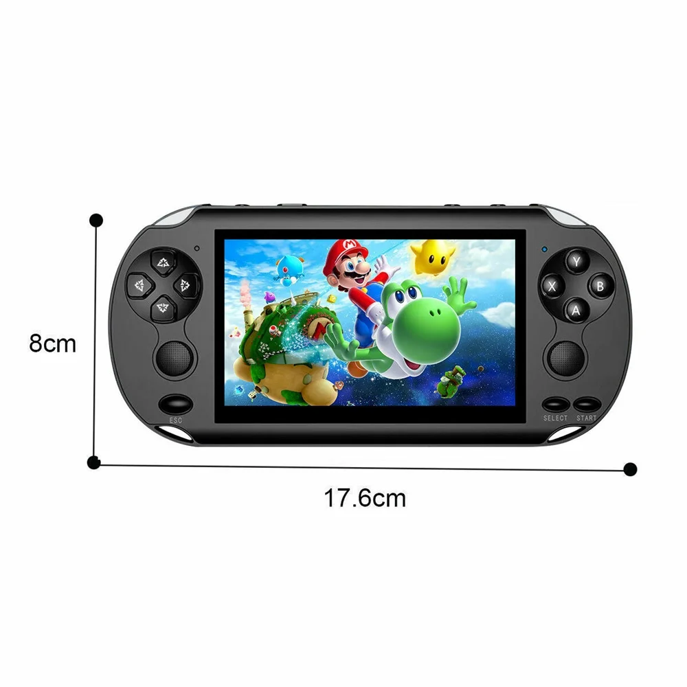 High-Definition Digital 5.1 Inch Display Screen X9s Built-in 8GB Portable Handheld Video Game Console Player For Sale