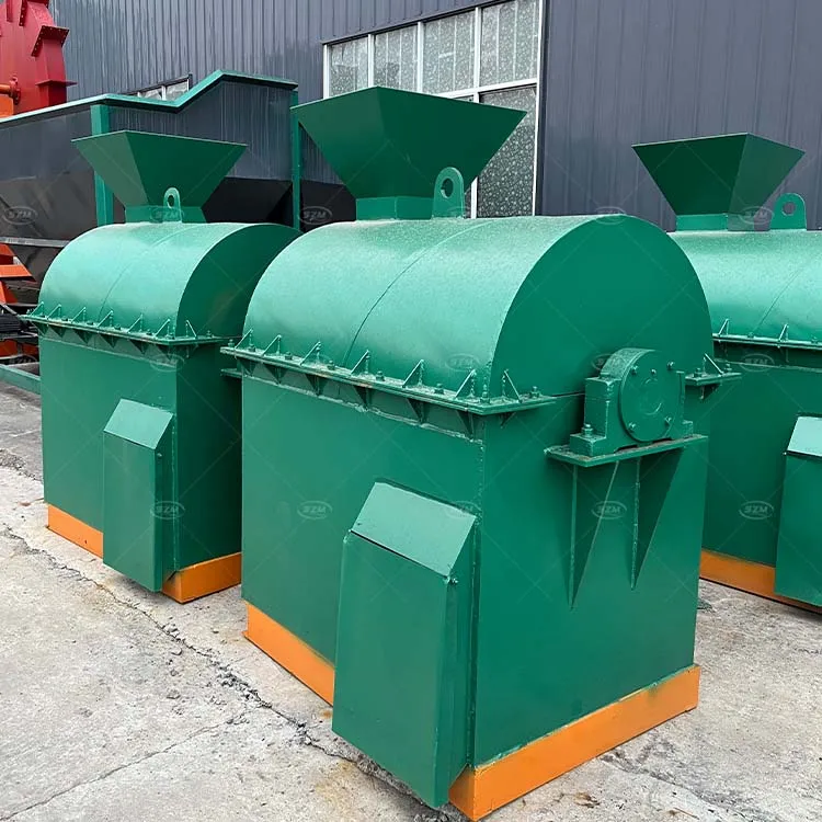 Semi Wet Chicken Dung Organic Fertilizer Crushing Machine Crusher For Fertilizer Fertilizer Crusher