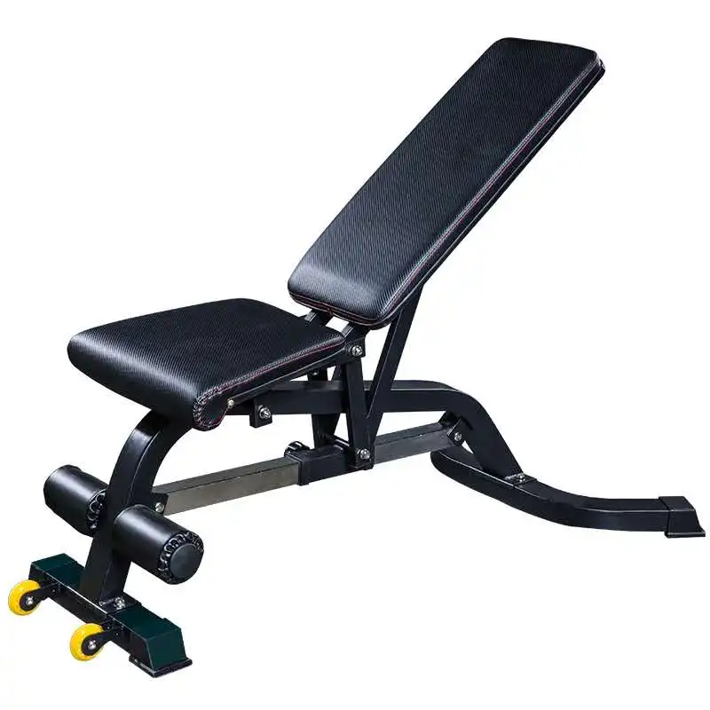 
Commercial black fitness chair can be folded and adjustable with high quality for both men and women 