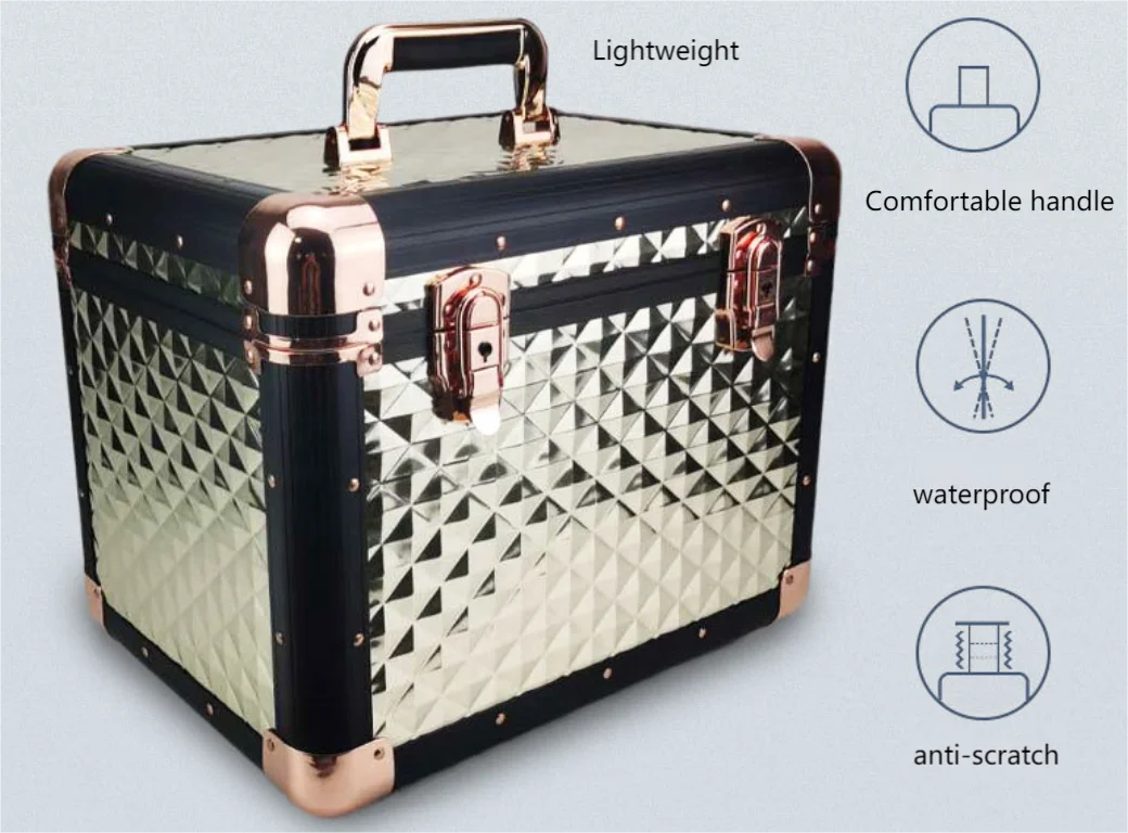 Customizable Aluminium Horse Grooming Box Beauty Tool for Horse Care Products