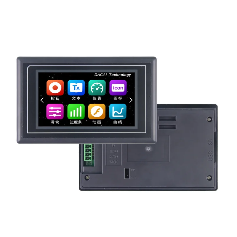 DACAI Новый dc48270ks043 _ 1010 0t 4 3 дюймов 480*270 TTL LUA HMI LCD модуль