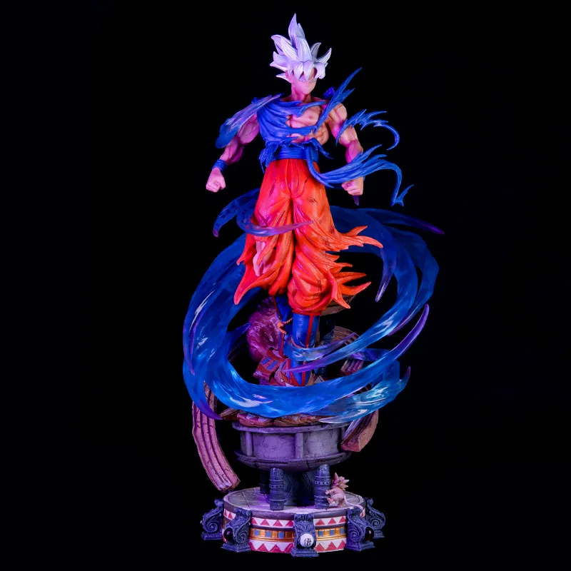 ACL 103758 GK DBZ Action Figure Ultra Instinct Goku PVC Statue Model Toy for Gifts  Supergod Form Yunqi Anime Figure Model