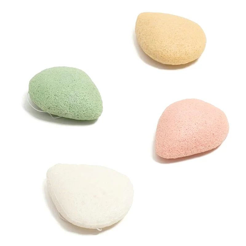 Konjac Sponge Organic 100% Natural Sponges Konjac With Private Label
