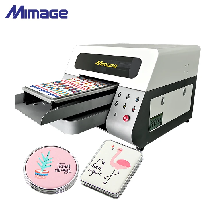 Mimage New Hot Sale UV A3 3D Sticker Labels Printing Machine
