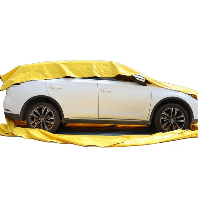 Waterproof inflatable car tent air sealed covering with waterproof zipper Anti-falling leaves dust-proof