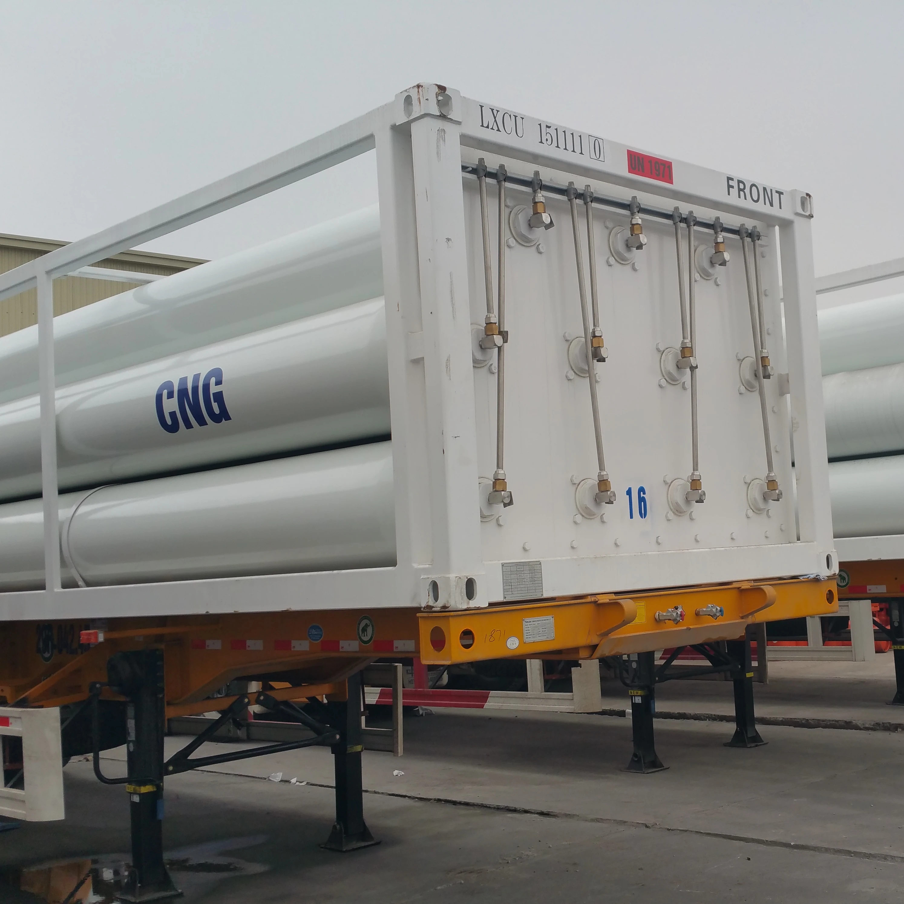 cng trailer with working pressure of 25Mpa