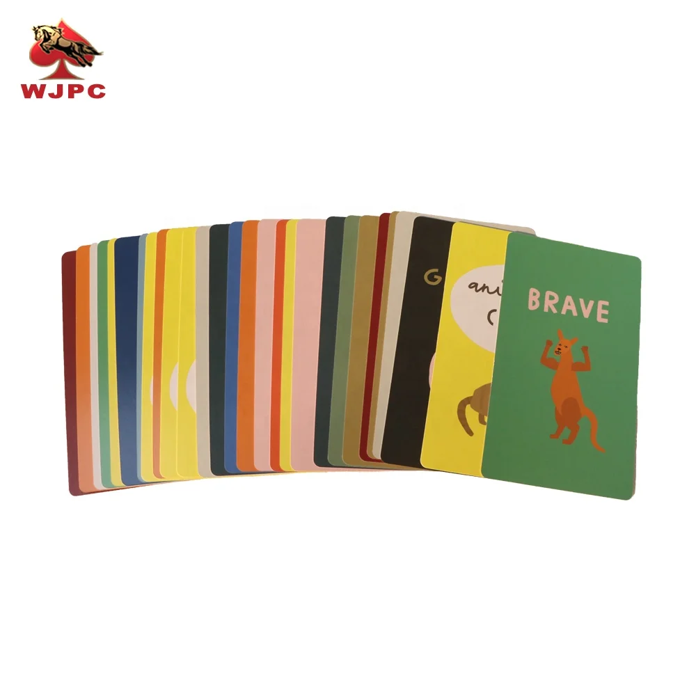 Custom Printing Harmless Kids Baby Flash Cards Games Phonics Sight Words Education Learning Cognitive Flash Cards With Deck Box
