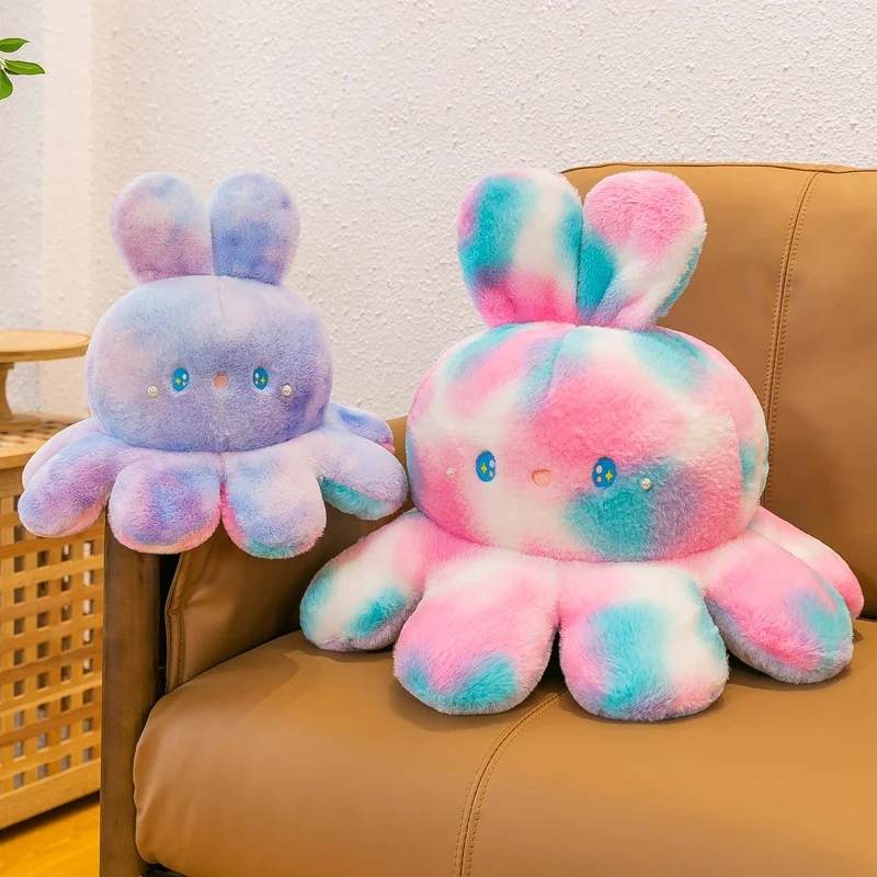Wholesale Octopus Plush Toy Doll New Colorful Playful Design Plush Pillows PP cotton Animal Plush Toy birthday Gift kids Toys