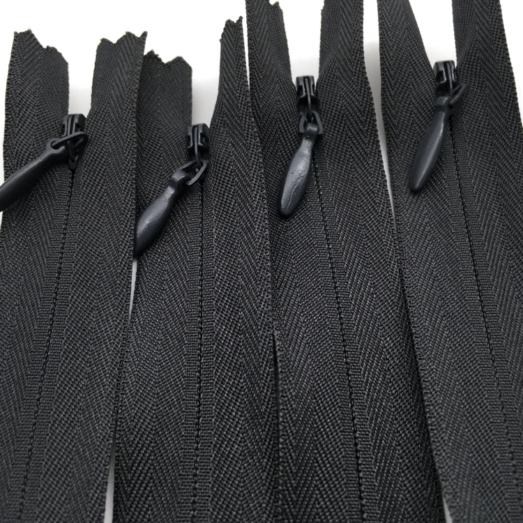 Прозрачная пластиковая верхняя крышка JY 3 #4 #5 # нейлоновая молния с металлическим слайдером