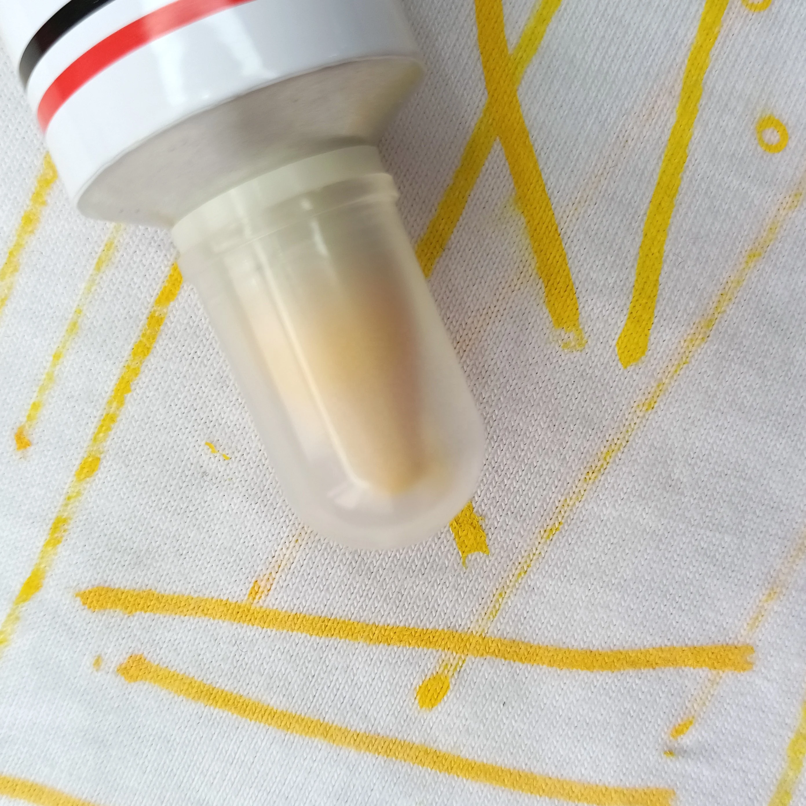 VAST SEA Wholesale Yellow 90g Permanent Toothpaste Textile Marker Pen For Fabric