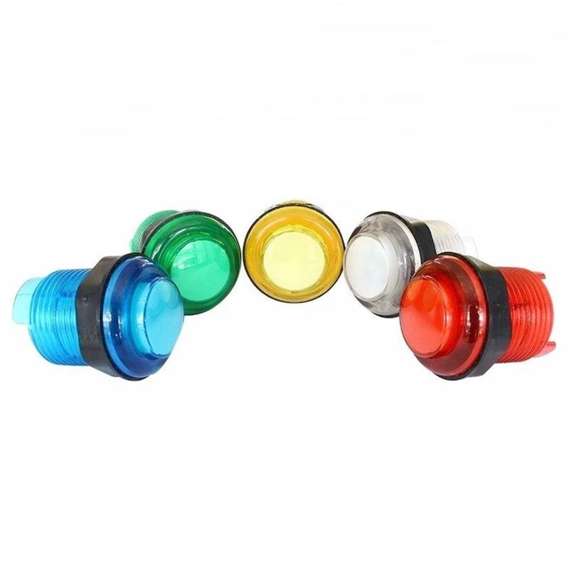 28mm Arcarcade led Push Button switch Button 12/5V arcade button on the King of Boxing console
