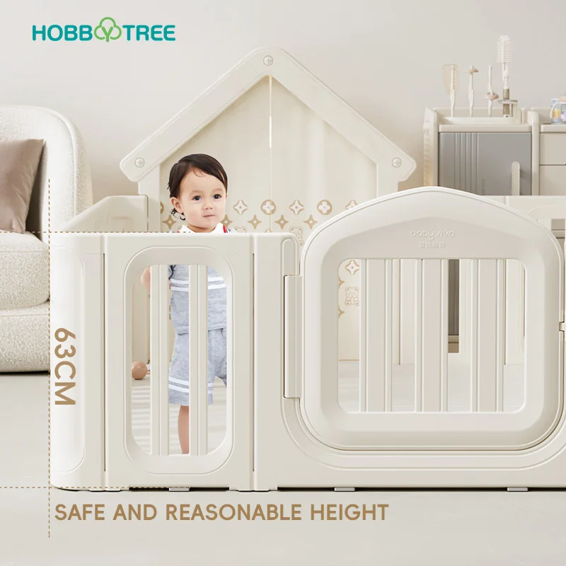 hobbytree baby playpens Eco-Friendly Plastic Baby Playpen Playpens For Fence Indoor daycare furniture