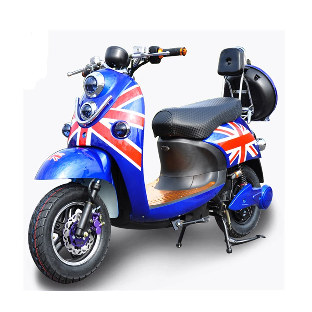 Lead Acid 2 Wheel Electric Scooter Hot Sale High Quality Hydraulic Shock Absorption 48V Adult Motorcycle with Disc Brake CN;JIA