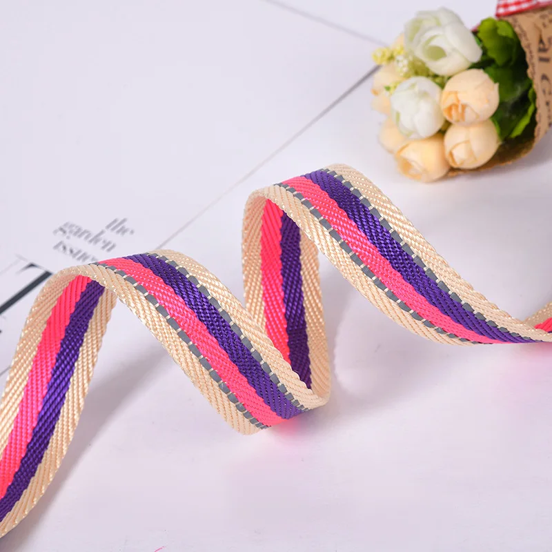 ZONESIN High Quality Tubular Polyester Nylon Webbing bag strap polyester webbing for pet leash