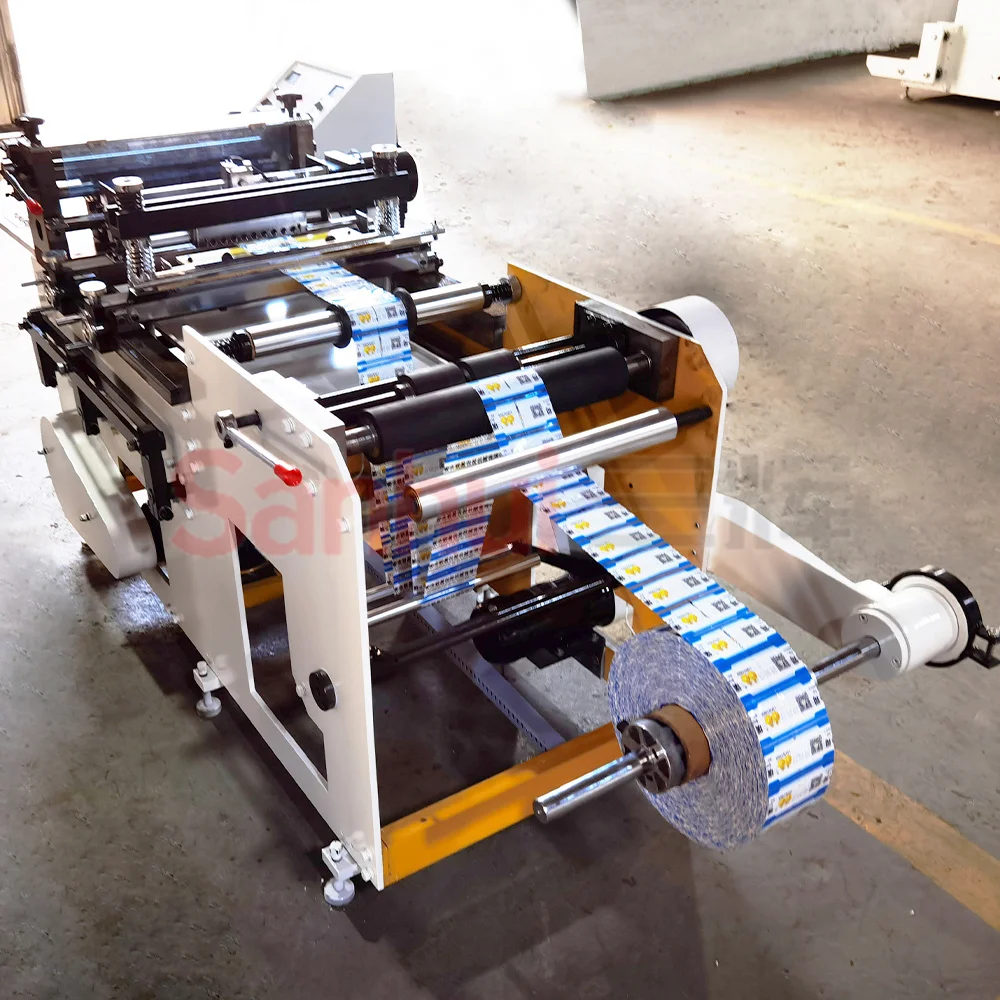 high speed 350/min  PVC Shrink Sleeve Label Cutting Machine