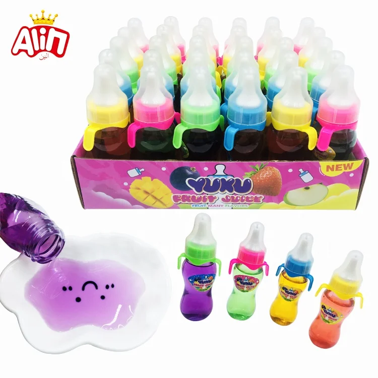 candy wholesale  flavor fruit  spray candy liquid food  Baby bottle sweet and sour juice