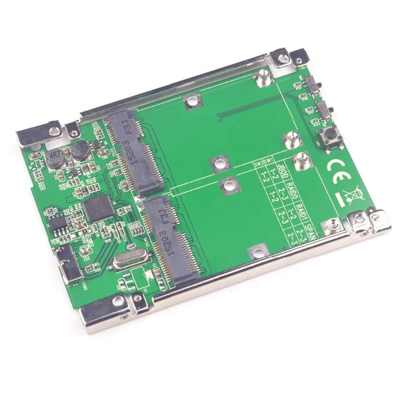 USB3.1 TYPE-A to DUAL mSATA RAID Adapter 2 MSATA Converter RAID0 RAID1 JBOD SPAN ASMEDIA ASM1352R CHIPSET 10Gbps win10 sata3.0