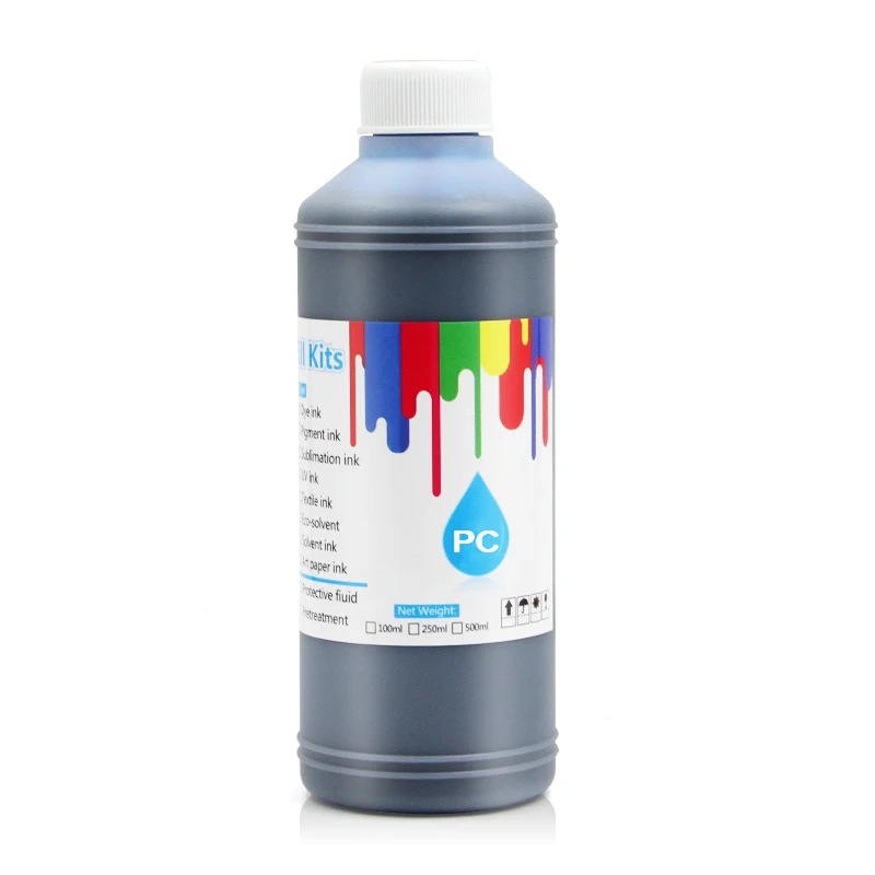 Supercolor 1000 мл/бутылка универсальная 8 видов цветов чернила для заправки красителя Canon Pixma Pro 9000