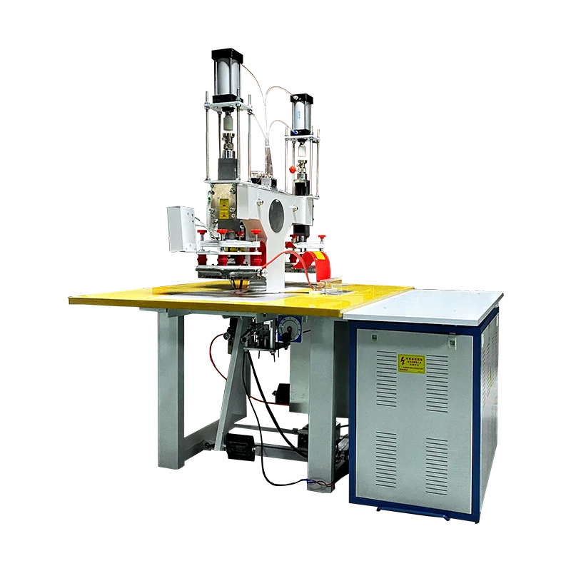 pedestal high frequency stretching ceiling welding machine