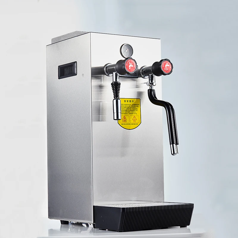 Commercial milk tea shop water boiler double boiler milk foaming milk cover complete set of equipment