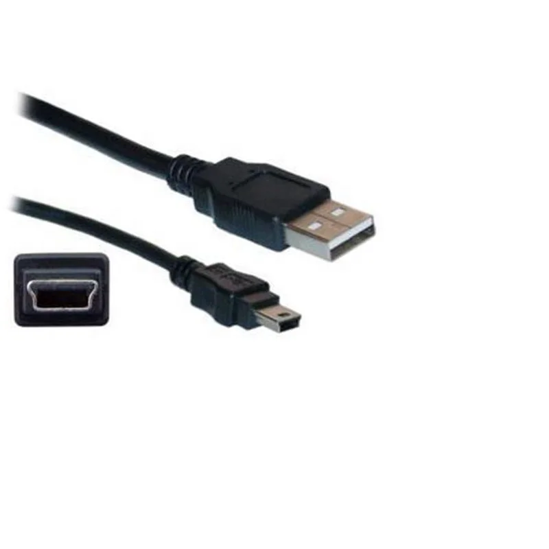 CAB CONSOLE USB Black Console Cable with USB Type A and mini-B connectors (Both system and spare)