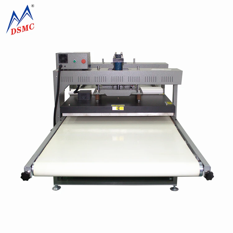 Conveyor belt hydraulic heat press machine 100x120