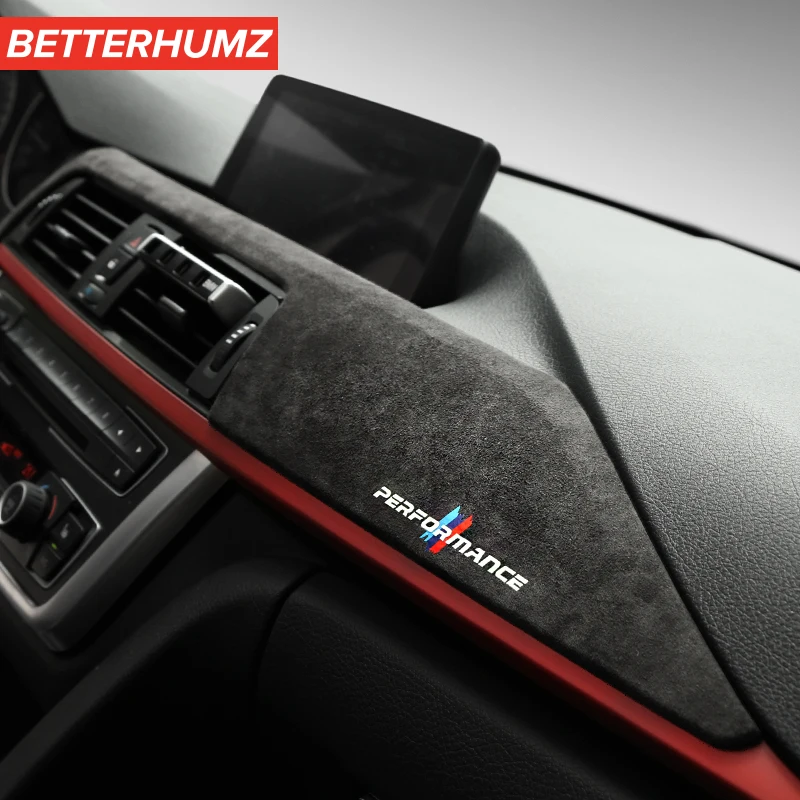 Для панели приборной автомобиля из алькантары отделка для BMW F30 F31 F32 F34 F36 3gt 3 4 серии аксессуары украшение