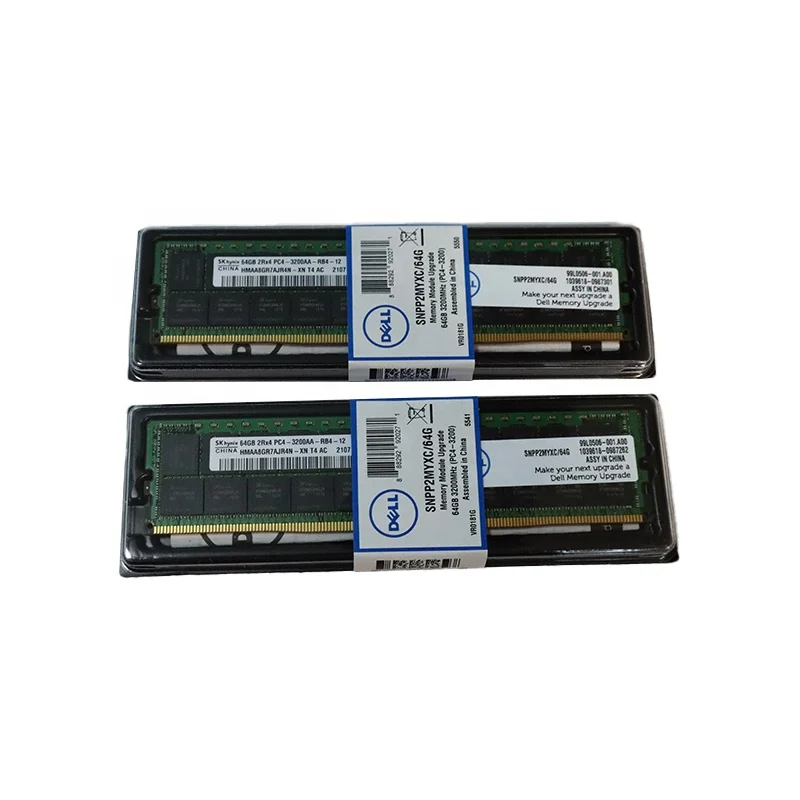 Wholesale Dell 64GB DDR4 RAM High Quality 3200MHZ Server Memory