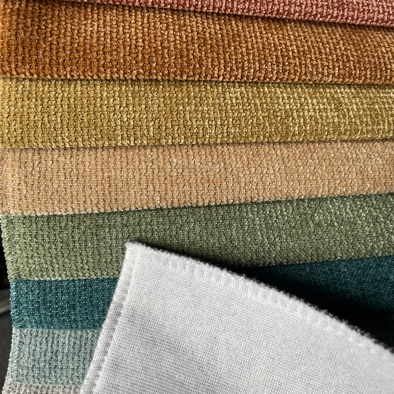 modern damask chenille fabric for sofa cover cushion