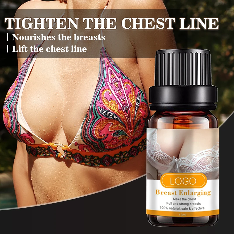 Factory Price Massage Oil Sexy Woman Chest Tight Smooth Blended Essential Oils Universal Oil Breast Enlargement