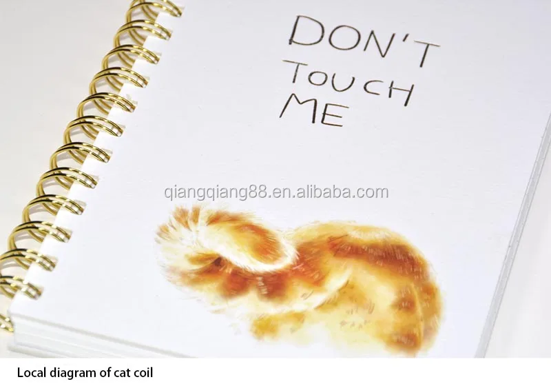 Qiang qiang paper Factory custom full color hard cover Exercise student book pens with custom logo