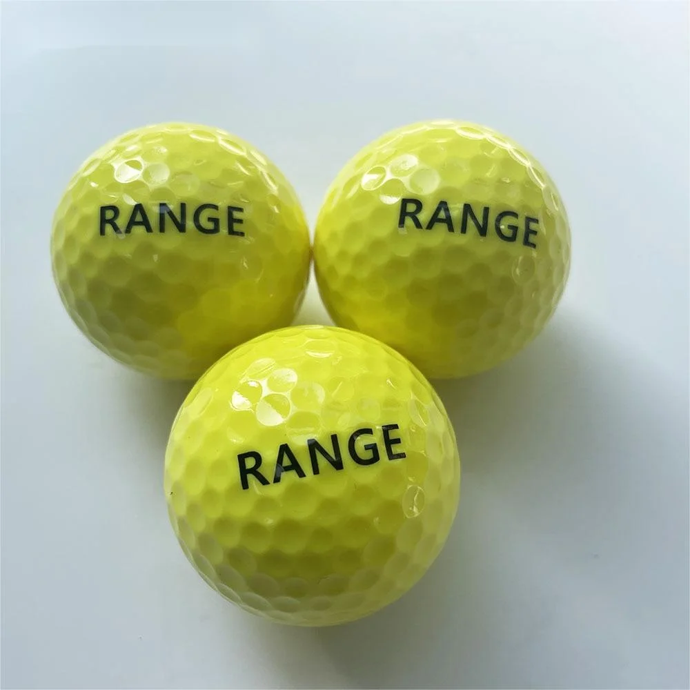Hot Sale 2-layer Golf Balls Customisable Coloured Golf Balls Golf Range Balls