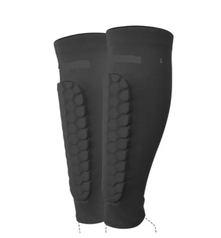 Лидер продаж, компрессионный рукав для футбола, Футбольная защита для голени, фиксатор для голени, подкладки для голени, шина для облегчения боли