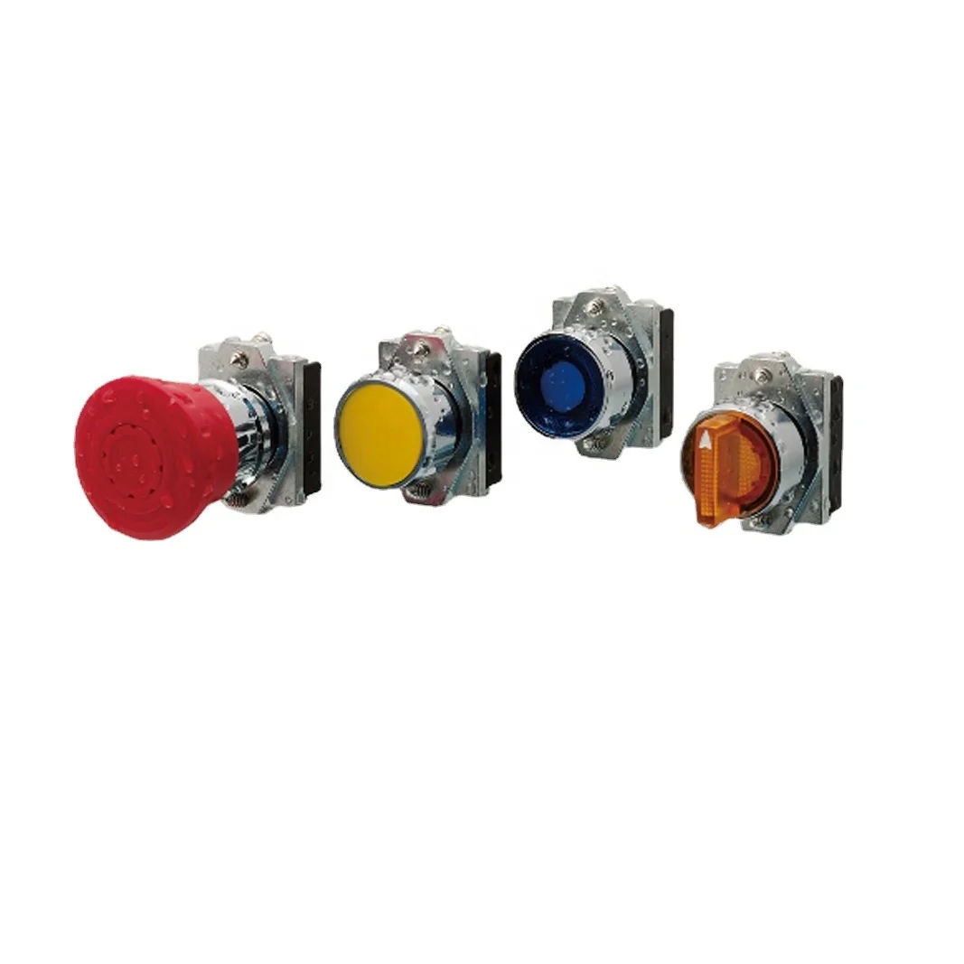 New Original Pushbutton 3SU1030-0AA20-0AA0 22 mm, Round, Plastic with Metal Front Ring, Red, Pushbutton, Flat, Latching