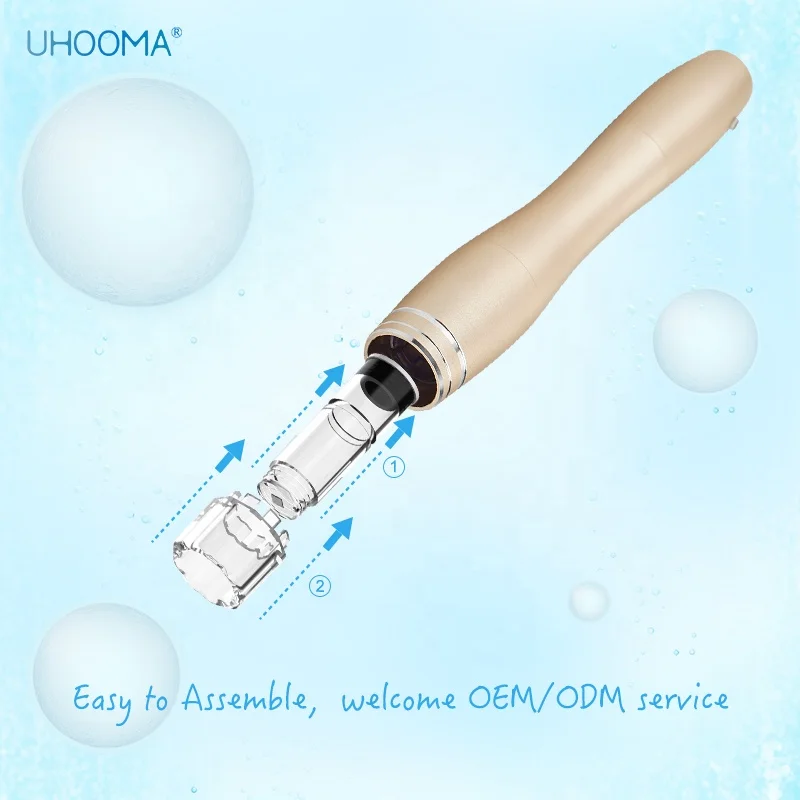 Hot Sale UHOOMA M1 hydra derma pen home use beauty equipment For Home Use