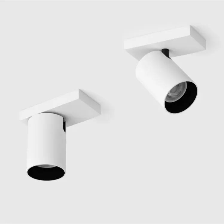 Architectural Rotate 10 Degree Beam Angle Ceiling Spotlights Anti Glare Magnetic Surface Mounted Led Spotlight