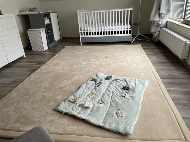Customized alfombra Tatami Area Rug soft Kids Play Mat Seat pad Carol Memory Foam Center Carpet for Living Room