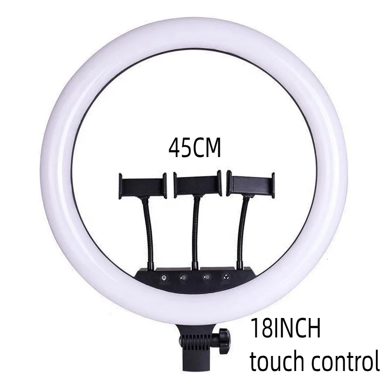 ring light Manufacturer supplier 2020 new selfie led ring light multi-function 18 inch ring light