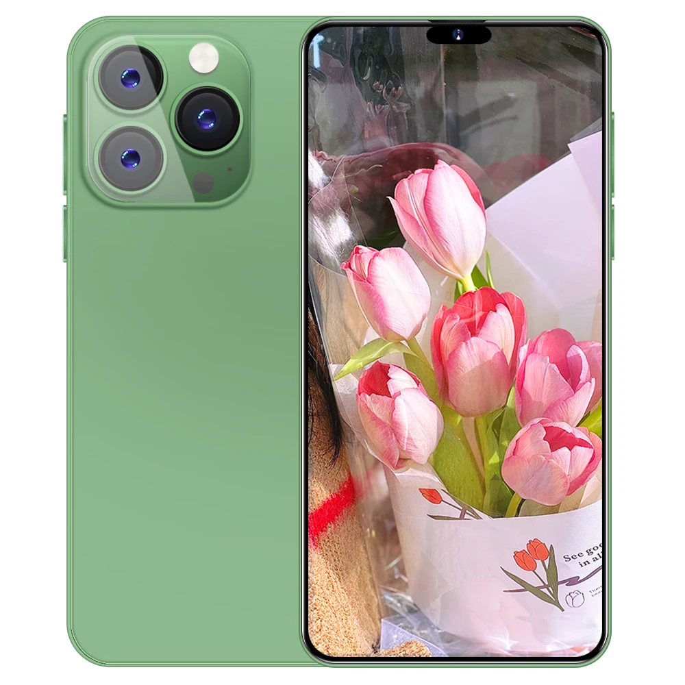 2023 New Original i 15 pro max 5G Smartphone 6.7 inch Android13 48MP+108MP 16GB RAM+1TB ROM 7800mAh Deca Core Mobile phones