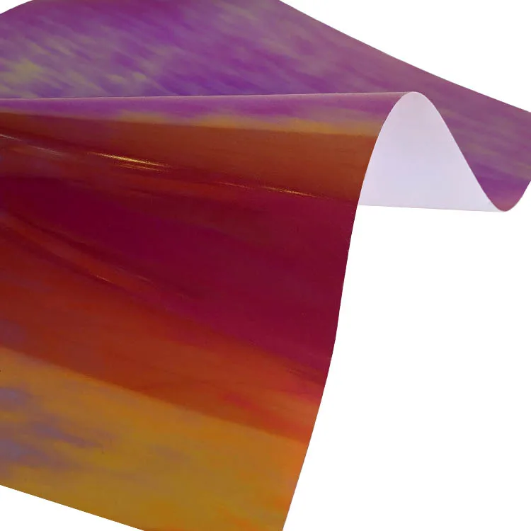 Heat Transfer Laser Holographic Foil For Leather Fabric Film Holographic Textile