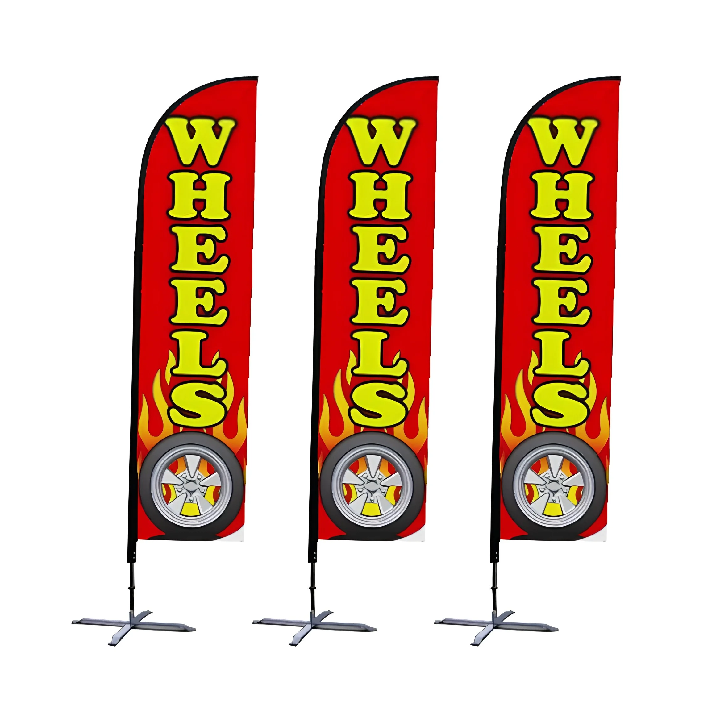 Advertising Wind Outdoor Custom Flying Banners Teardrop Flag Feather Flag Banners Tear Drop Beach Flags