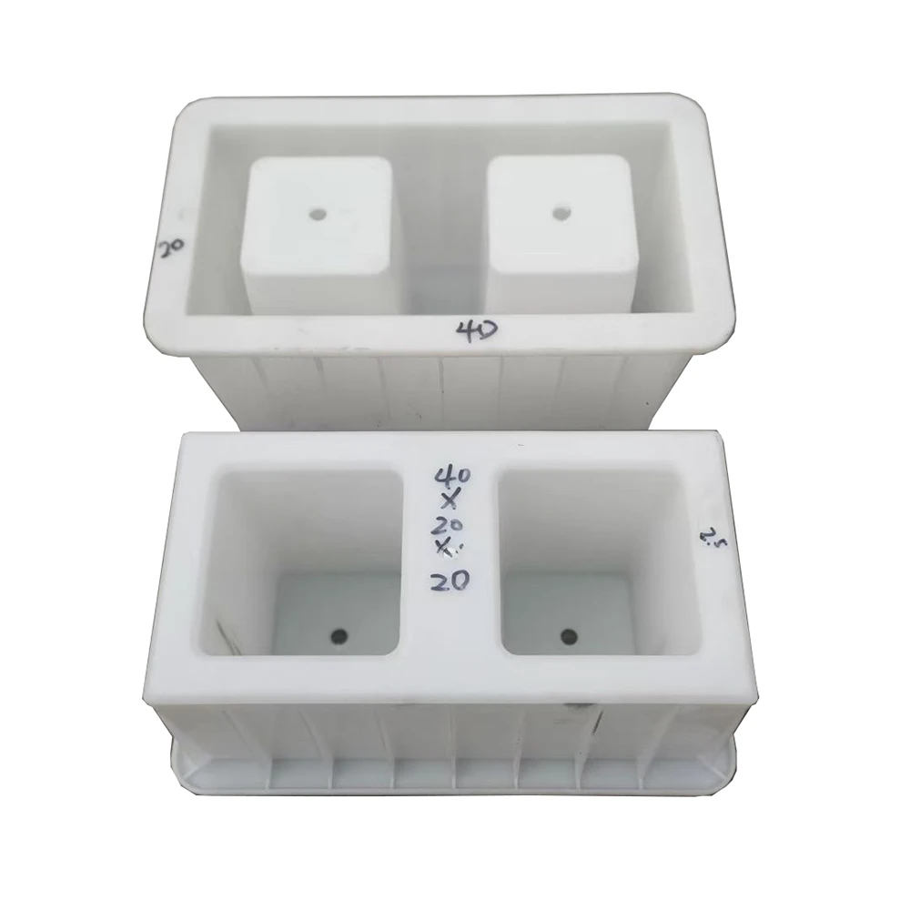 PVC plastic nollow brick making mold for walls