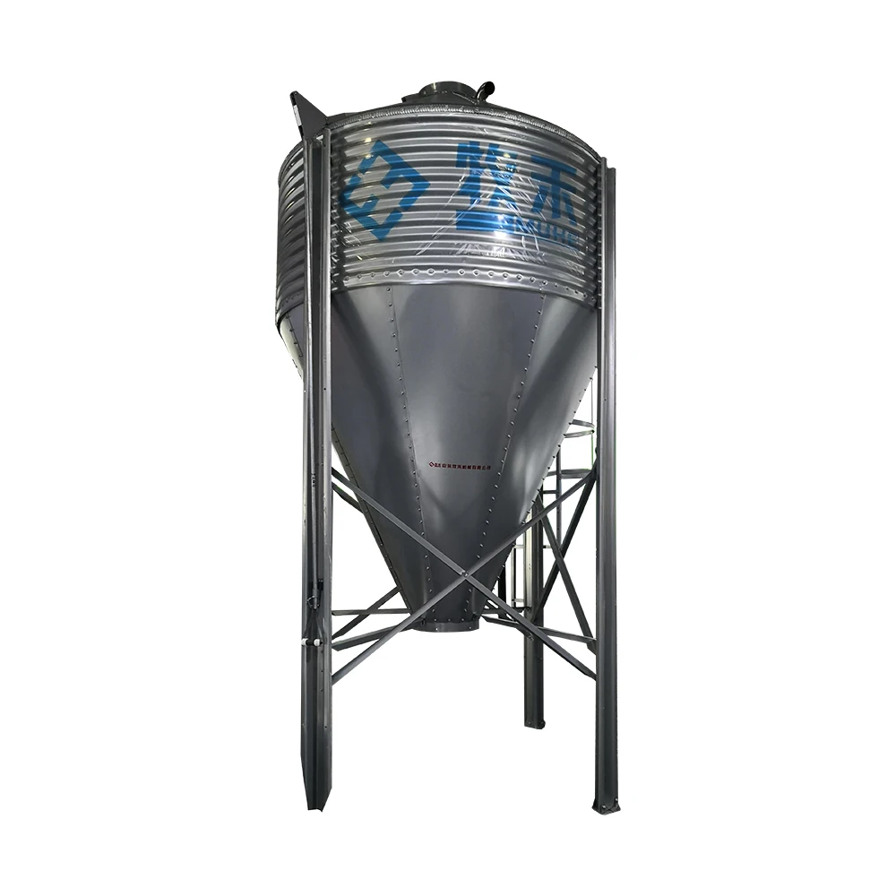 Factory price Automatic Poultry Chicken Hopper Bottom Feed Silo for Chicken House and Poultry Farm