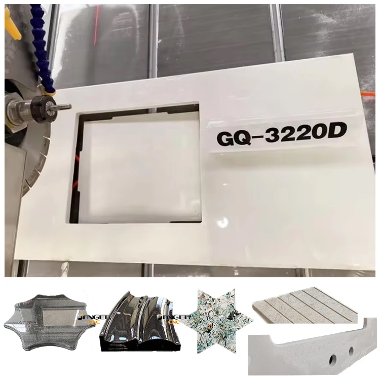 GANFER Cnc 5-осевой мостовой станок для резки и полировки камня мрамора гранита